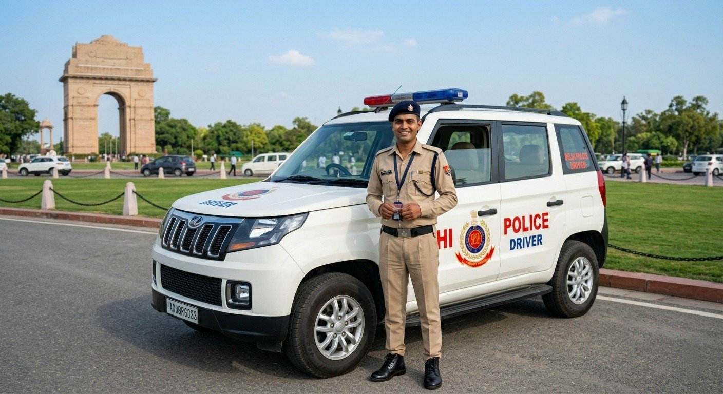SSC Delhi Police Driver 2026 complete information (Syllabus, Cut-off & Job Profile)