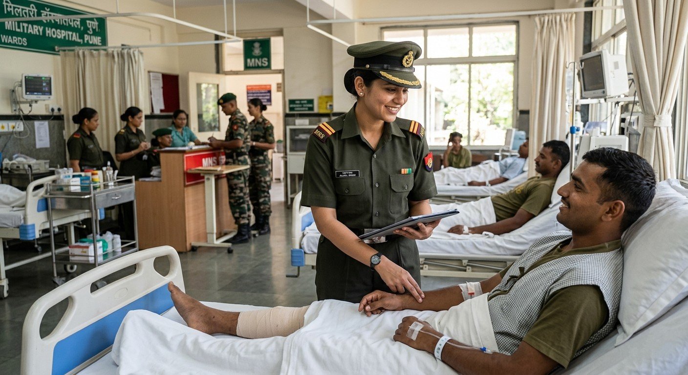 Military Nursing Service (MNS) 2026  complete information (Syllabus, Cut-off & Job Profile)